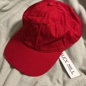 Alex Mill Designer Vibrant Red Hat